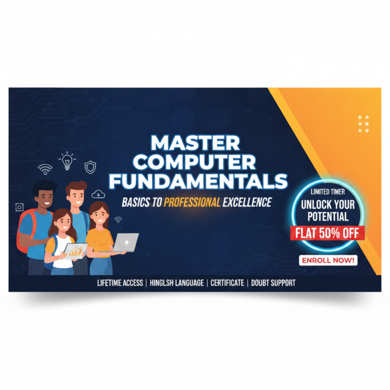Master Computer Fundamentals: From Basics to Professional Excellence